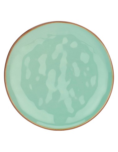 Rose e Tulipani·concerto Verde Acqua Piatto Frutta 20 Cm·ø 20 Cm·stoneware Ø 20 Cm