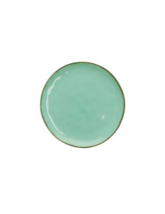Rose e Tulipani·concerto Verde Acqua Piatto Frutta 20 Cm·ø 20 Cm·stoneware Ø 20 Cm