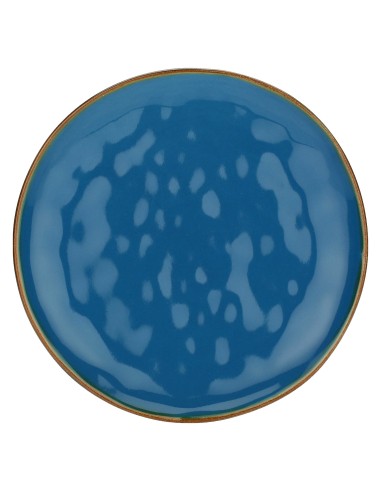 Rose e Tulipani·concerto Blu Avio Piatto Frutta 20 Cm·ø 20 Cm·stoneware Ø 20 Cm