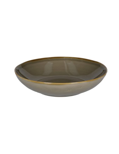 Rose e Tulipani·concerto Gr Tortora Piatto Fondo 21·ø 21 Cm·stoneware Ø 21 Cm
