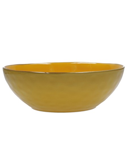 Rose e Tulipani·concerto Ocra Insalat 26 Cm·ø 26 Cm·stoneware Ø 26 Cm