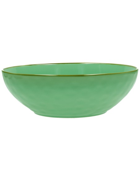 Rose e Tulipani·concerto Verde Acqua Insalat 26 Cm·ø 26 Cm·stoneware Ø 26 Cm