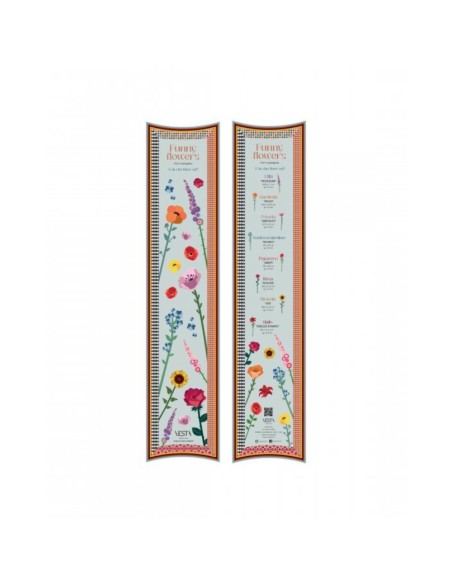 Vesta Home - Fiore Tulipano Piccolo Singolo·rosa·8,1 X 42 H Th. 5 Mm