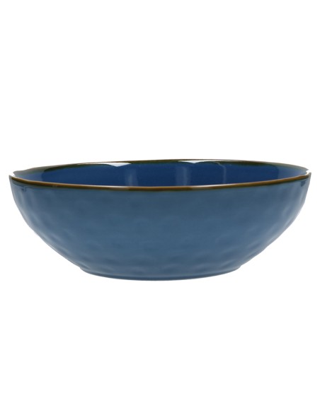 Rose e Tulipani·concerto Blu Avio Insalat 26 Cm·ø 26 Cm·stoneware Ø 26 Cm