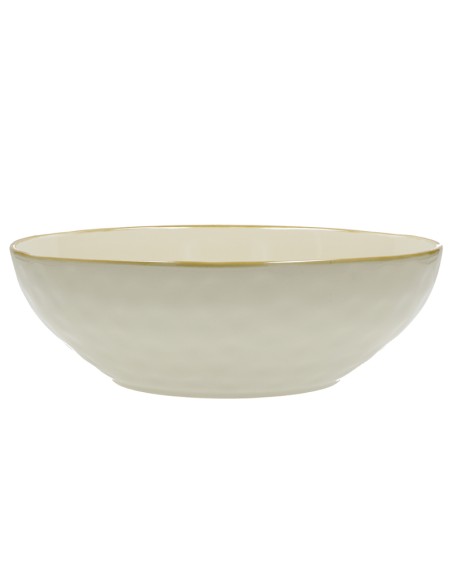 Rose e Tulipani·concerto Avorio Insalat 26 Cm·ø 26 Cm·stoneware Ø 26 Cm