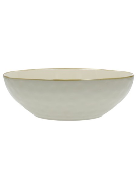 Rose e Tulipani·concerto Avorio Insalat 26 Cm·ø 26 Cm·stoneware Ø 26 Cm