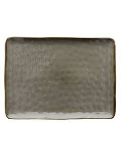 Rose e Tulipani·concerto Gr Tortora Vas Rett 36x26,5·36x26,6 Cm·stoneware