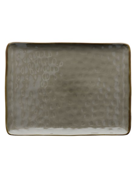 Rose e Tulipani·concerto Gr Tortora Vas Rett 36x26,5·36x26,6 Cm·stoneware