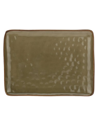 Rose e Tulipani·concerto Gr Tortora Vas Rett 36x26,5·36x26,6 Cm·stoneware