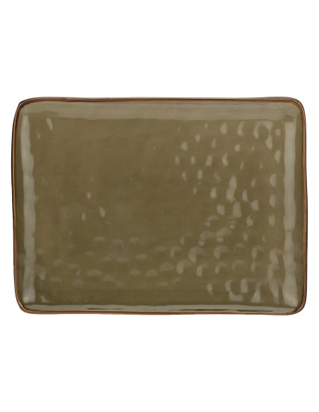 Rose e Tulipani·concerto Gr Tortora Vas Rett 36x26,5·36x26,6 Cm·stoneware