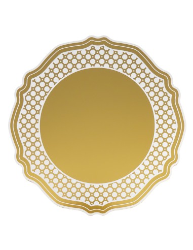 Vesta Home - Set 2 Sottopiatti Oro·oro·36 X 36 H Th. 3 Mm
