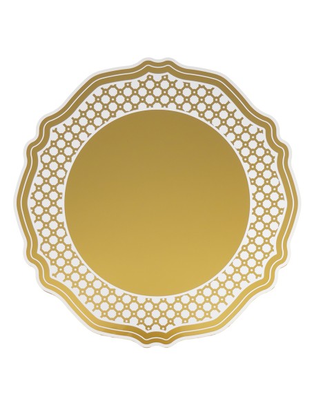 Vesta Home - Set 2 Sottopiatti Oro·oro·36 X 36 H Th. 3 Mm