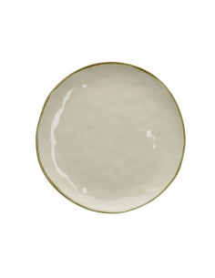 Rose e Tulipani·concerto Avorio Piatto Piano 27 Cm·ø 27 Cm·stoneware Ø 27 Cm