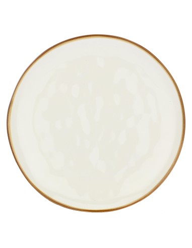 Rose e Tulipani·concerto Avorio Piatto Frutta 20 Cm·ø 20 Cm·stoneware Ø 20 Cm