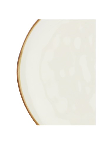Rose e Tulipani·concerto Avorio Piatto Frutta 20 Cm·ø 20 Cm·stoneware Ø 20 Cm