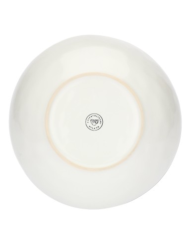 Rose e Tulipani·concerto Avorio Piatto Fondo 21 Cm·ø 21 Cm·stoneware Ø 21 Cm