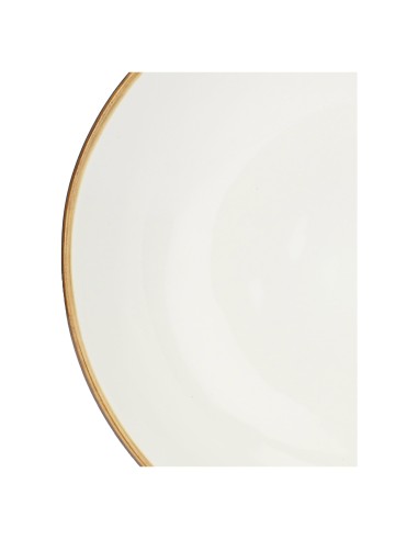 Rose e Tulipani·concerto Avorio Piatto Fondo 21 Cm·ø 21 Cm·stoneware Ø 21 Cm