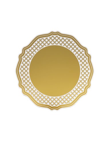Vesta Home - Set 2 Sottopiatti Oro·oro·36 X 36 H Th. 3 Mm