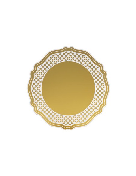 Vesta Home - Set 2 Sottopiatti Oro·oro·36 X 36 H Th. 3 Mm
