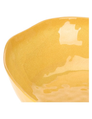 Rose e Tulipani·Atmosfera Ocra Insalatiera ·ø36 Cm X H11 Cm·melamina