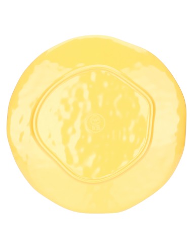Rose e Tulipani·Atmosfera Ocra Set 2 Piatti Piani·ø27 Cm·melamina Gift Box