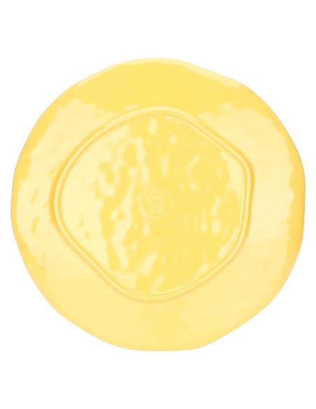 Rose e Tulipani·Atmosfera Ocra Set 2 Piatti Piani·ø27 Cm·melamina Gift Box