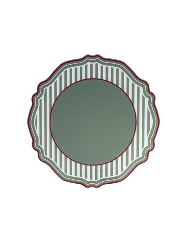 Vesta Home - Set 2 Sottopiatti Verde·verde·36 X 36 H Th. 3 Mm
