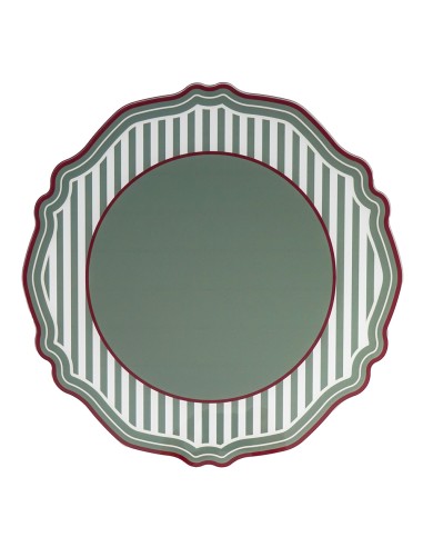 Vesta Home - Set 2 Sottopiatti Verde·verde·36 X 36 H Th. 3 Mm