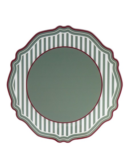 Vesta Home - Set 2 Sottopiatti Verde·verde·36 X 36 H Th. 3 Mm