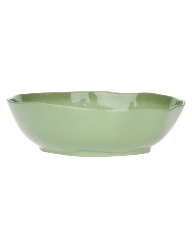 Rose e Tulipani·Atmosfera Verde Insalatiera 36 Cm·ø36 Cm X H11 Cm·melamina