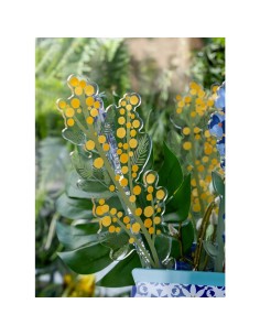 Vesta Home - Fiore Mimosa Grande Singolo·giallo·12 X 56,5 H Th. 5 Mm 2