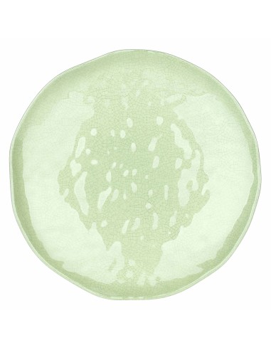 Rose e Tulipani·Atmosfera Verde Set 2 Piatti Piani·ø27 Cm·melamina Gift Box