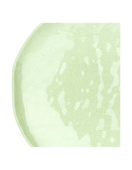 Rose e Tulipani·Atmosfera Verde Set 2 Piatti Piani·ø27 Cm·melamina Gift Box
