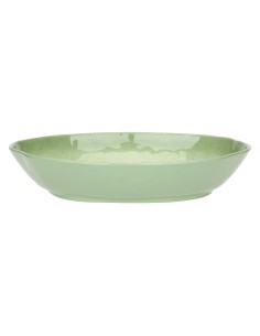 Rose e Tulipani·Atmosfera Verde Risottiera Ovale·33 X 23,5 X H7 Cm·melamina