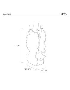 Vesta Home - Bonsai Bouganville Profumatore Piccolo 100 Ml Rosso·rosso·12,8 X 7,5 X 22 H Th. 3 Mm 2
