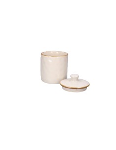 Rose e Tulipani·concerto Avorio Barattolo M·600 Ml·stoneware 2