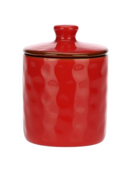 Rose e Tulipani·concerto Corallo Barattolo M·600 Ml·stoneware