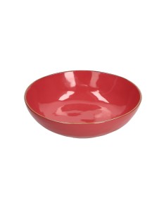 Rose e Tulipani·concerto Corallo Piatto Fondo 21 Cm·ø 21 Cm·stoneware Ø 21 Cm
