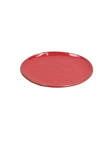 Rose e Tulipani·concerto Corallo Piatto Frutta 20 Cm·ø 20 Cm·stoneware Ø 20 Cm