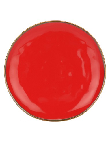 Rose e Tulipani·concerto Corallo Piatto Frutta 20 Cm·ø 20 Cm·stoneware Ø 20 Cm