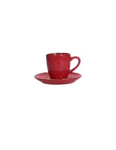 Rose e Tulipani·concerto Corallo Taz Caffe' C/p·90 Cc·stoneware