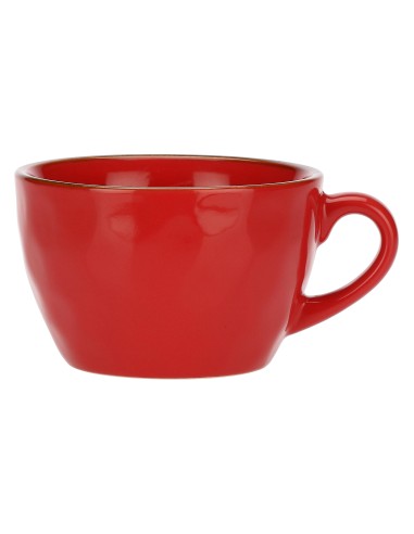 Rose e Tulipani·concerto Corallo Taz Colazione·420 Cc·stoneware