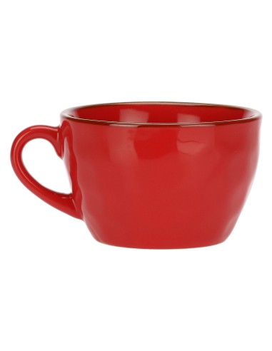 Rose e Tulipani·concerto Corallo Taz Colazione·420 Cc·stoneware