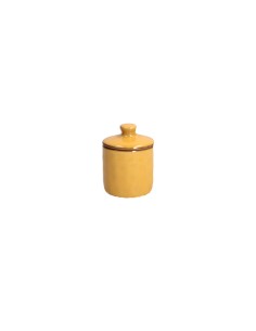 Rose e Tulipani·concerto Ocra Barattolo S in Gres 200 Ml·200 Ml·stoneware
