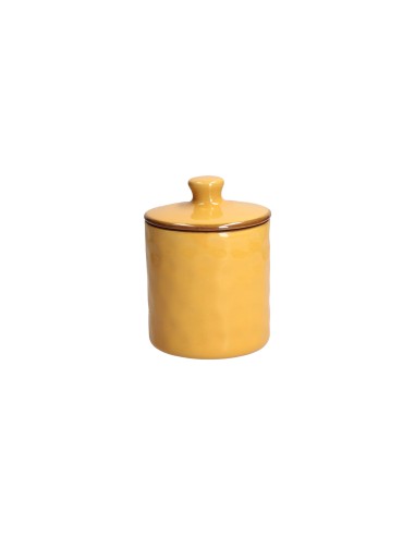 Rose e Tulipani·concerto Ocra Barattolo M·600 Ml·stoneware