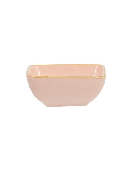 Rose e Tulipani·concerto Rosa Cipria Ciot Quad 8 Cm·8 Cm·stoneware