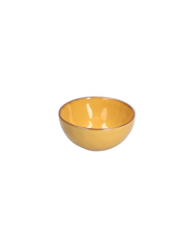 Rose e Tulipani·concerto Ocra Set Aperitivo (piatto Ø 27 Cm, 3 Coppette Ø 12 Cm) in Gres