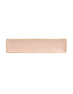 Rose e Tulipani·concerto Rosa Cipria Vass Rett 32x8 Cm·32x8 Cm·stoneware