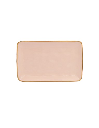 Rose e Tulipani·concerto Rosa Cipria Vass Rett 20x13 Cm·20x13 Cm·stoneware