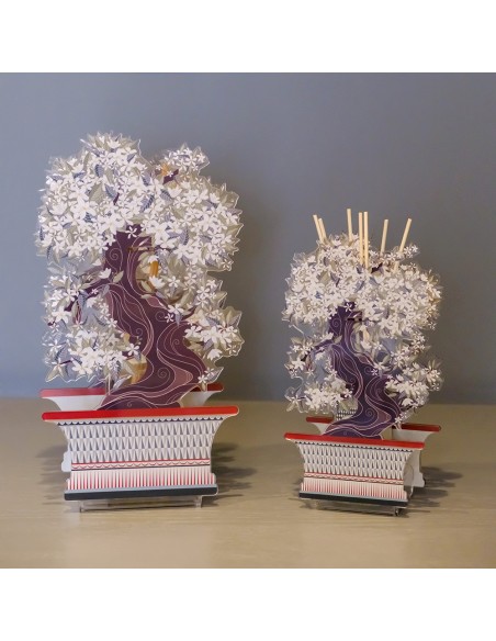 Vesta Home - Bonsai Jasmine Profumatore Grande 200 Ml Bianco·bianco·17,2 X 9,5 X 30,6 H Th. 3 Mm